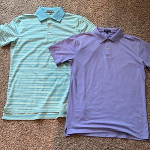 Lot of 3 Peter Millar Polo shirts